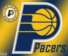Логотип команды Индиана Пэйсерс НБА. Центральный дивизион, Восточная конференция